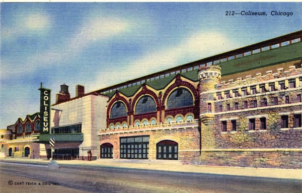 212, Coliseum, 1950, Chicago