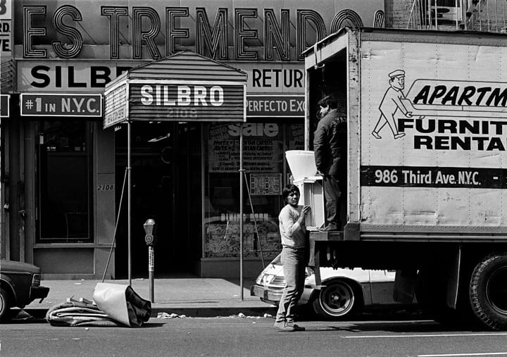 Taken at about 119th Street and Third Avenue West Side of Street, 1983, New York City