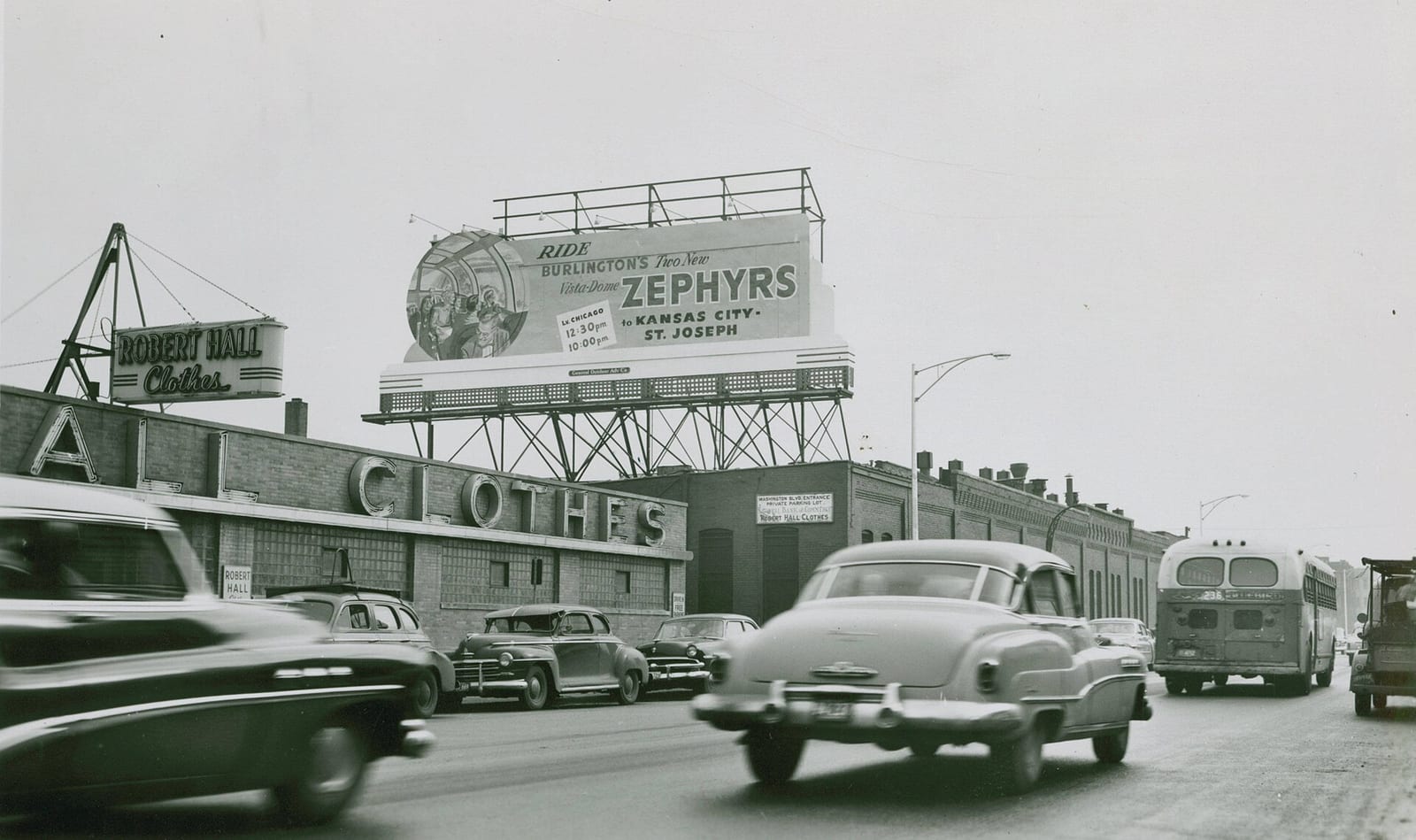 " Washington & Crawford, painted repainted Feburary 12, 1954"--Photograph verso., 1954, Chicago