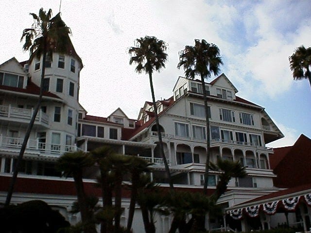 Hotel del Coronado in 2004 (the date stamp on the camera is incorrect), 2004, San Diego