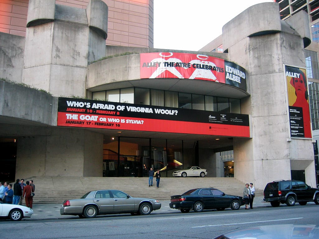 The Alley Theatre in Houston, Texas (advertising plays by Edward Albee ), 2003, Houston
