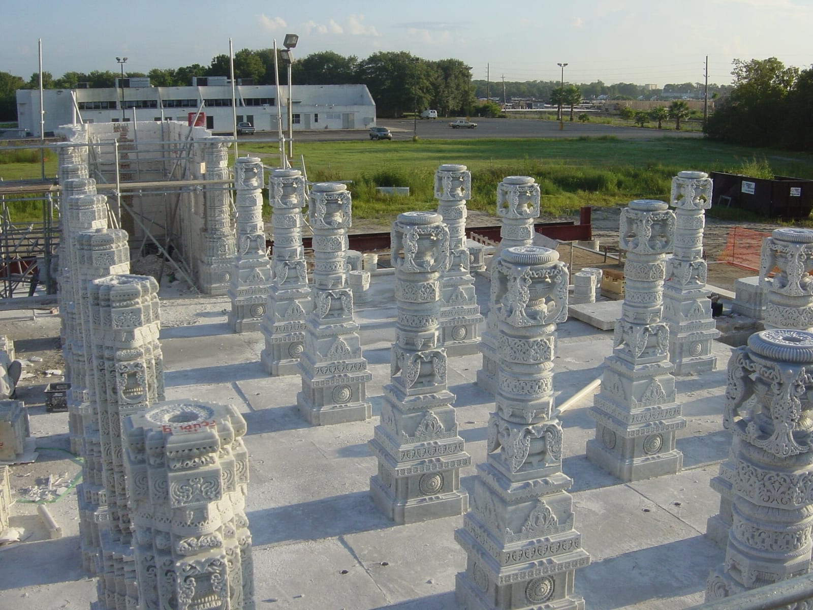 BAPS Houston Columns, 2003, Houston