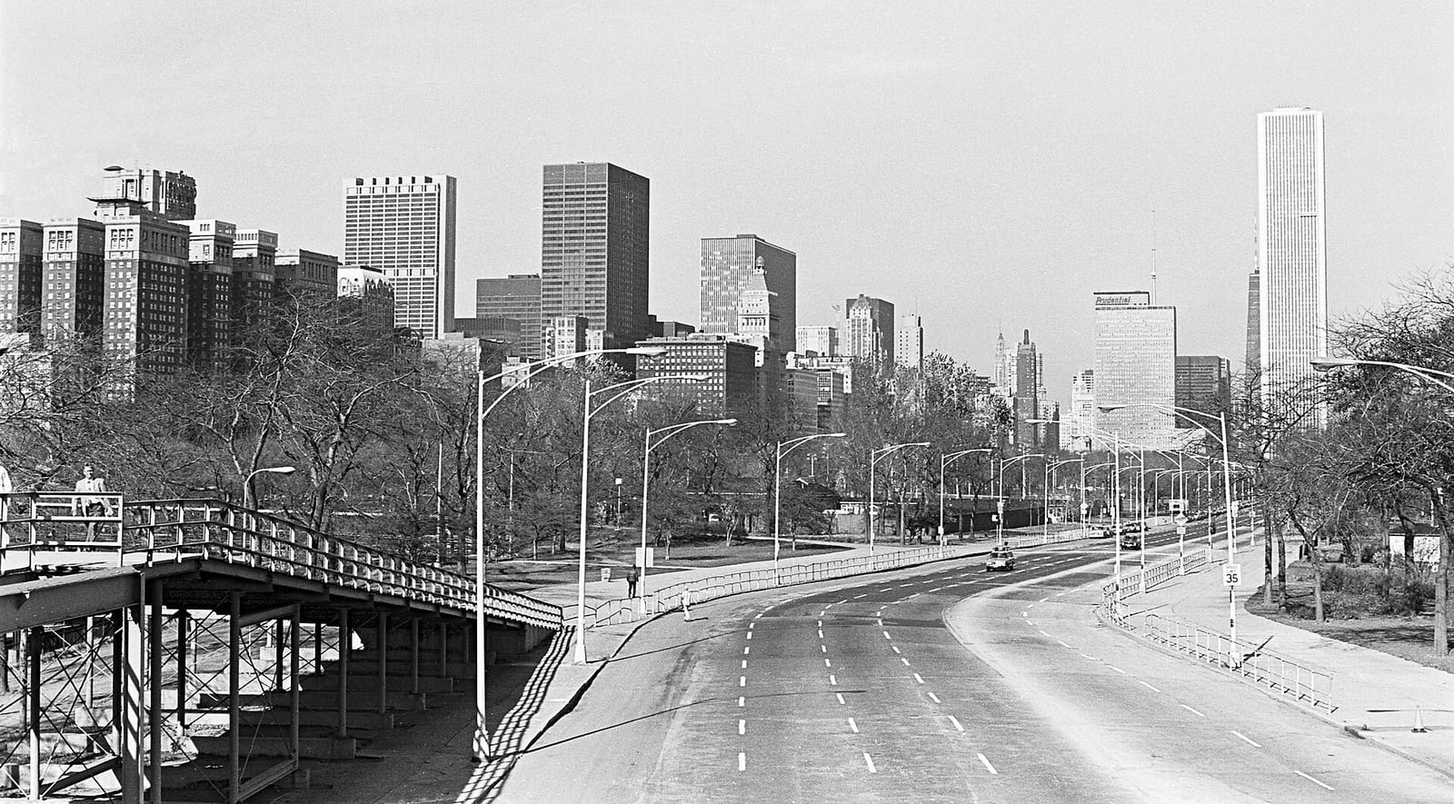 12 110978 View of Lake Shore Drive 1978, 1978, Chicago