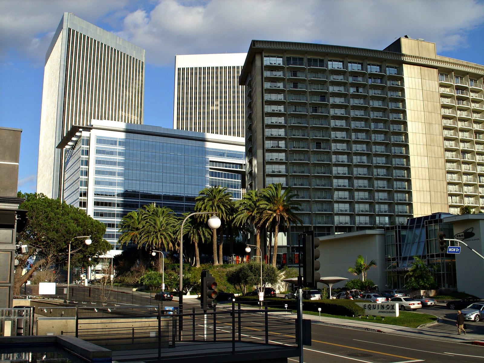 Skyscrapers in Century City, Los Angeles, California., 2009, Los Angeles