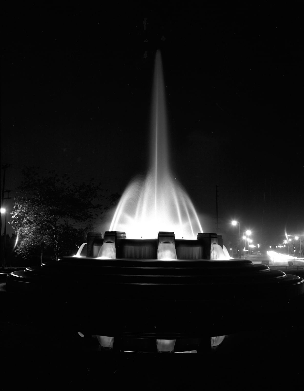 Know Your City No.19; William Mulholland Memorial Fountain, 1955, Los Angeles
