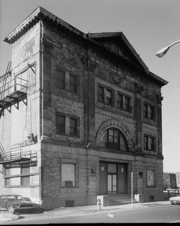 HABS Musical Fund Hall, 1976, Philadelphia