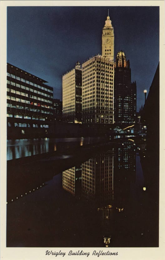 Wrigley Building Reflections, 1961, Chicago