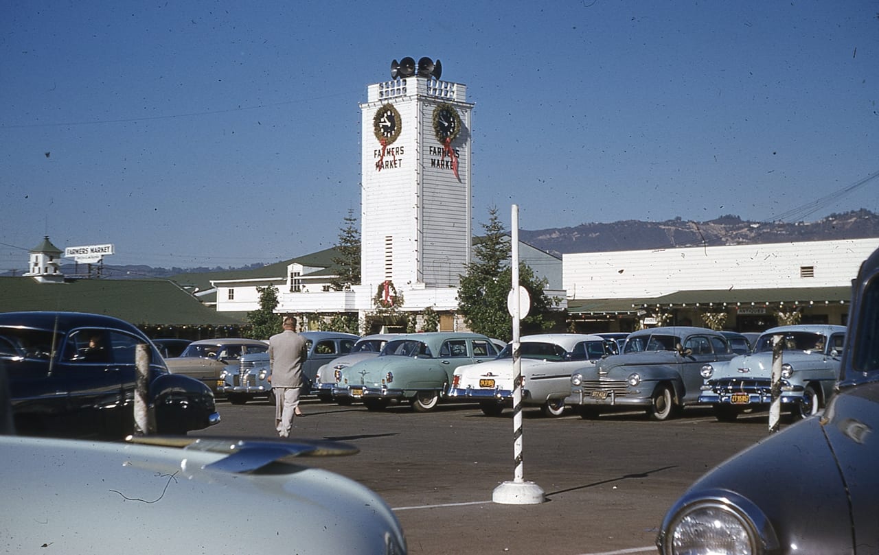 The market in 1953-54, 1953, Los Angeles