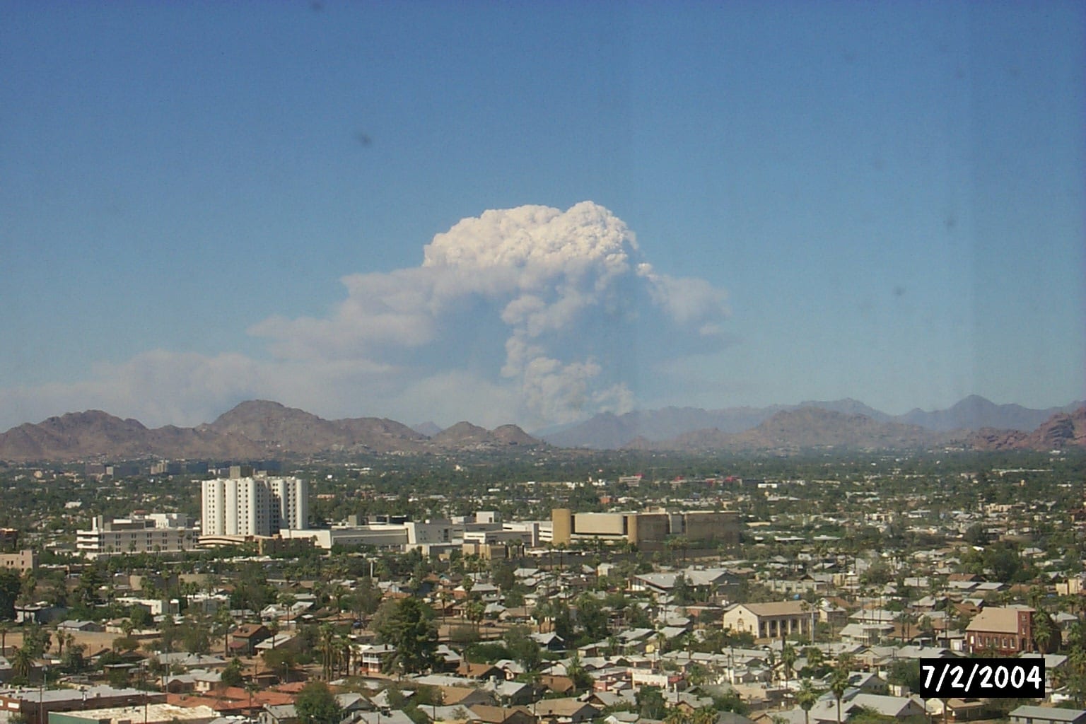 Phoenix, Arizona - The Willow Fire, July 2, 2004, 2004, Phoenix