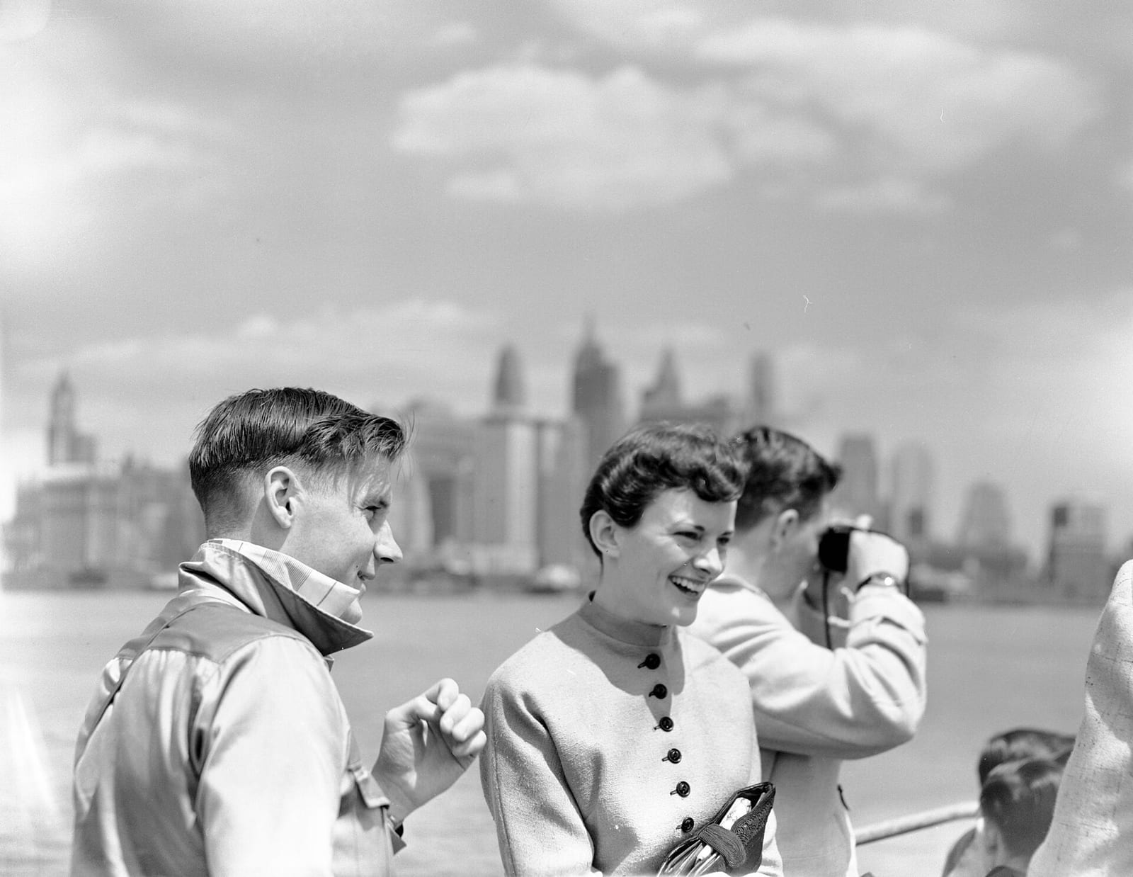 Worthington High School senior trip to New York City, 1956, New York City