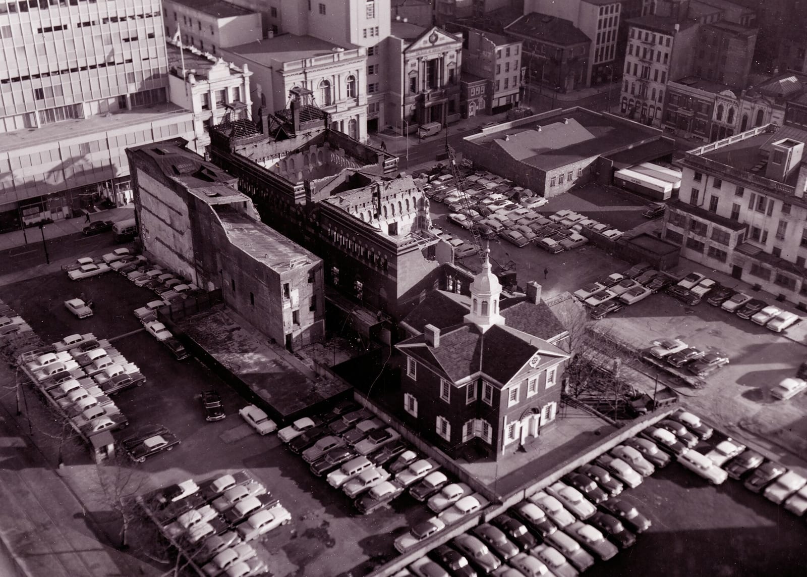 Guarantee Trust Building Demo 1957.jpg, 1957, Philadelphia